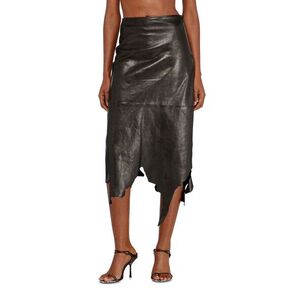 Szoknya Diesel L-Torn Skirt Black kép