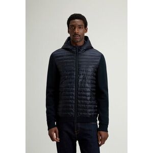 Dzseki Woolrich Allen Hybrid Melton Blue kép