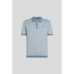 Póló Karl Lagerfeld Ottomann Striped Polo Coronet Blue kép