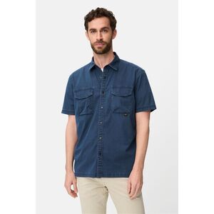Ing Camel Active Shirts 1/2 Sleeves Indigo Blue kép
