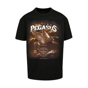 Mister Tee Póló 'Pegasus' világoskék / dohánybarna / mokka / fehér kép