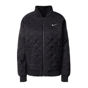 Nike Sportswear Átmeneti dzseki fekete / fehér kép