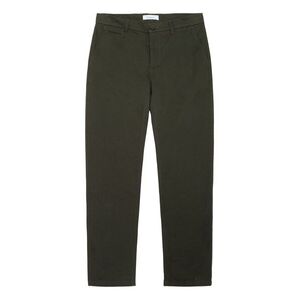 KnowledgeCotton Apparel Chino nadrág 'Chuck' sötétzöld kép