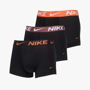 Boxeralsó Nike Trunk 3-Pack Black XL kép