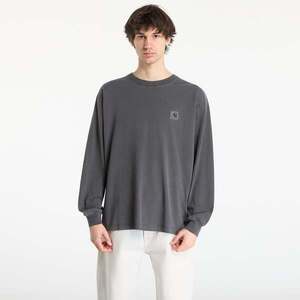 Póló Carhartt WIP L/S Nelson T-Shirt UNISEX Black S kép