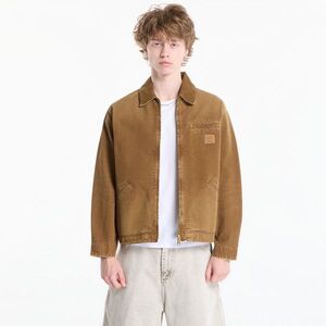 Dzseki Carhartt WIP OG Detroit Jacket UNISEX Hamilton Brown/ Hamilton Brown Destroy Wash XXL kép