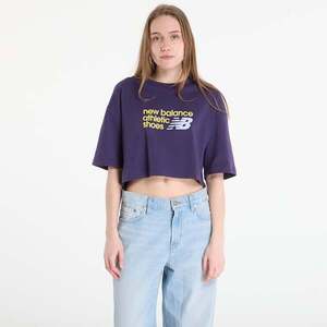 Póló New Balance Athletics Premium Chest Logo Cropped T-Shirt Boyseerry S kép