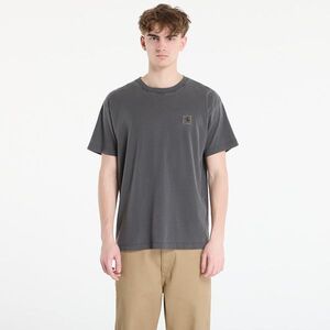 Póló Carhartt WIP S/S Nelson T-Shirt UNISEX Black XS kép
