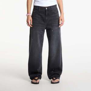 Jeans Carhartt WIP W' Arin Pant Black Destroy Wash, Splatter 31 kép
