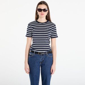 Póló Tommy Hilfiger Slim Cody C-Nk S/S Tee Breton Stripe Dark Night/ Ecru XS kép