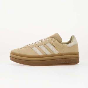 Sneakers adidas Gazelle Bold W Stokha/ Crew White/ Gold Metallic EUR 40 kép