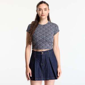 Póló Calvin Klein Jeans A- Monologo Baby Tee Ebony M kép