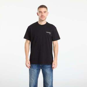 Póló Carhartt WIP S/S Garble T-Shirt UNISEX Black XS kép