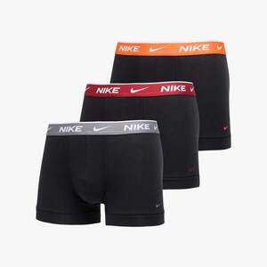 Boxeralsó Nike Trunk 3-Pack Black XL kép