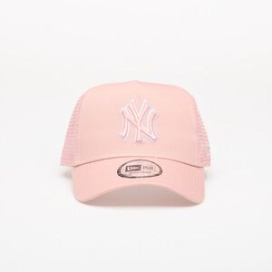 Cap New Era 9FORTY AF Trucker Outline New York Yankees Pink Rouge/ Optic White Universal kép