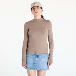 Póló Nike ACG "Goat Rocks" Women's Dri-FIT ADV Long-Sleeve Top Mink Brown/ Summit White XL kép