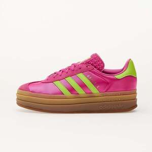 Sneakers adidas Gazelle Bold W Selufu/ Solar Slime/ Gold Metallic EUR 36 2/3 kép