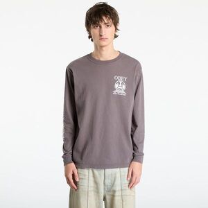 Póló OBEY Precision Pigment Dusty Black L kép