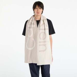Sál Calvin Klein Bold Logo 2-Tone Wool Scarf White Universal kép
