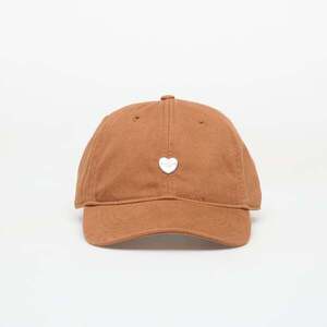 Cap Carhartt WIP Heart Metal Cap Hamilton Brown/ Silver Universal kép