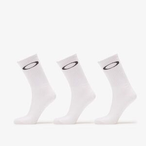 Oakley Ellipse Crew Sock White L kép