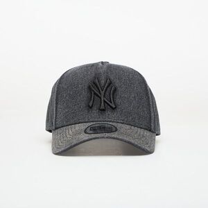 Cap New Era 9FORTY Aframe MLB Denim New York Yankees Black Universal kép