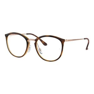 Ray-Ban RX7140 5687 L (51) Havana Unisex Dioptriás szemüvegek kép