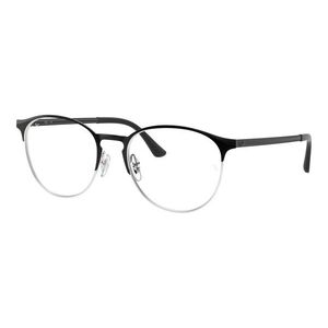Ray-Ban RX6375 2861 L (53) Fekete Unisex Dioptriás szemüvegek kép