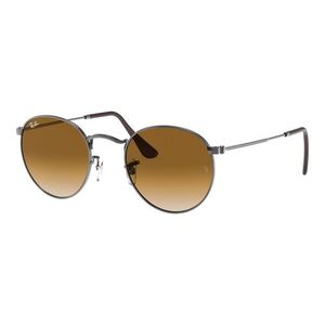 Ray-Ban Round Flat Lenses RB3447N 004/51 M (50) Ezüst Unisex Napszemüvegek kép