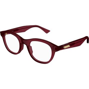 Bottega Veneta BV1130O 003 ONE SIZE (49) Vörös Unisex Dioptriás szemüvegek kép