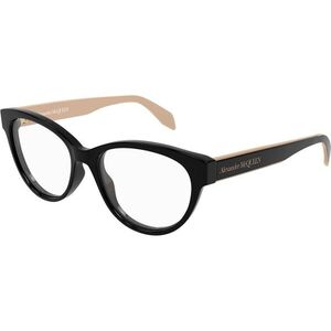 Alexander McQueen AM0359O 004 ONE SIZE (52) Fekete Férfi Dioptriás szemüvegek kép