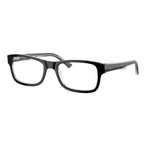 Ray-Ban RX5268 2034 L (52) Fekete Unisex Dioptriás szemüvegek kép