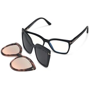 Tom Ford FT5641-B 001 ONE SIZE (53) Fekete Férfi Dioptriás szemüvegek kép