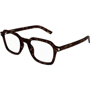Saint Laurent SL715 SLIM OPT 002 ONE SIZE (49) Havana Unisex Dioptriás szemüvegek kép