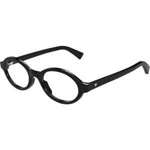 Bottega Veneta BV1367O 001 ONE SIZE (50) Fekete Férfi Dioptriás szemüvegek kép