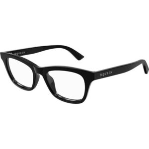 Alexander McQueen AM0515O 007 ONE SIZE (52) Fekete Férfi Dioptriás szemüvegek kép