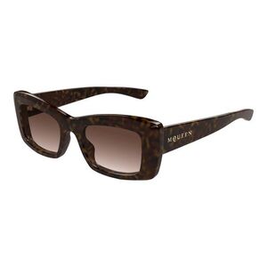 Alexander McQueen AM0526S 002 ONE SIZE (50) Havana Férfi Napszemüvegek kép