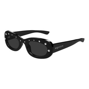 Alexander McQueen AM0527S 005 ONE SIZE (51) Fekete Férfi Napszemüvegek kép