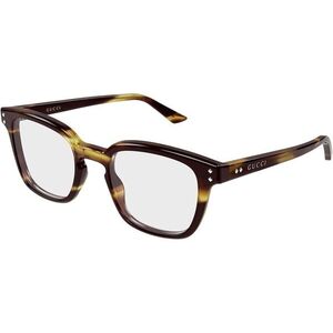 Gucci GG2132O 010 ONE SIZE (55) Havana Női Dioptriás szemüvegek kép