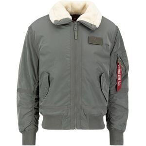 ALPHA INDUSTRIES Átmeneti dzseki 'B15-3 TT' sötétzöld / tojáshéj kép