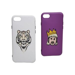 Mister Tee Okostelefon-tok 'Big Cats I Phone 6/7/8' sárga / lila / fekete / fehér kép