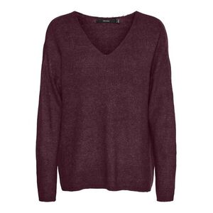 VERO MODA Pulóver 'Lefile' bordó kép
