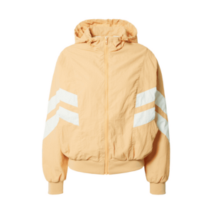 Urban Classics Átmeneti dzseki 'Crinkle Batwing' pasztellnarancs / fehér kép