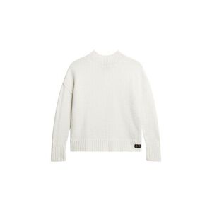 Superdry & Co Pulóver 'Essential' ekrü / fekete kép