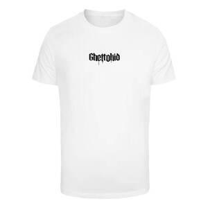 Mister Tee Póló 'Ghettokid' világosszürke / fekete / fehér kép