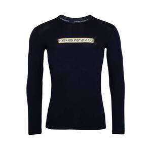 Emporio Armani Póló bézs / tengerészkék / sárga kép