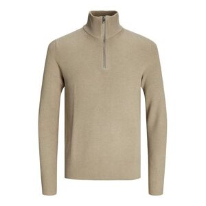JACK & JONES Pulóver 'JJEPerfect' sötét bézs kép
