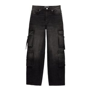 Pull&Bear Cargo farmer fekete farmer kép