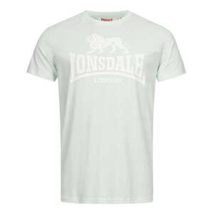 LONSDALE Póló 'St. Erney' világoszöld / fehér kép
