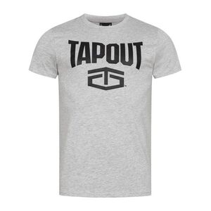 Tapout Póló 'Active' szürke melír / fekete kép